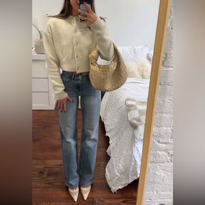 Zara wide leg jeans